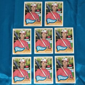 2014 Topps Heritage Minors, Harrisburg Senators - MICHAEL TAYLOR (8)